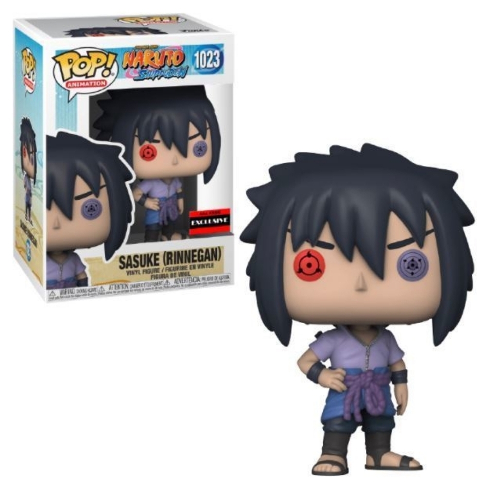 Funko Pop! Naruto Shippuden Sasuke with Rinnegan AAA Anime Exclusive Figure